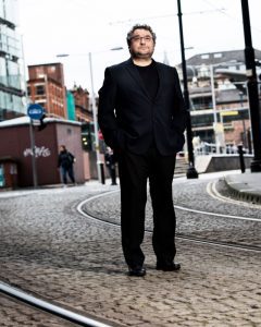 Conductor Paul Mann photographed in Manchester